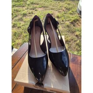 Clarks Kataleyna Pumps Shoes Heels 7.5 Wide Faded